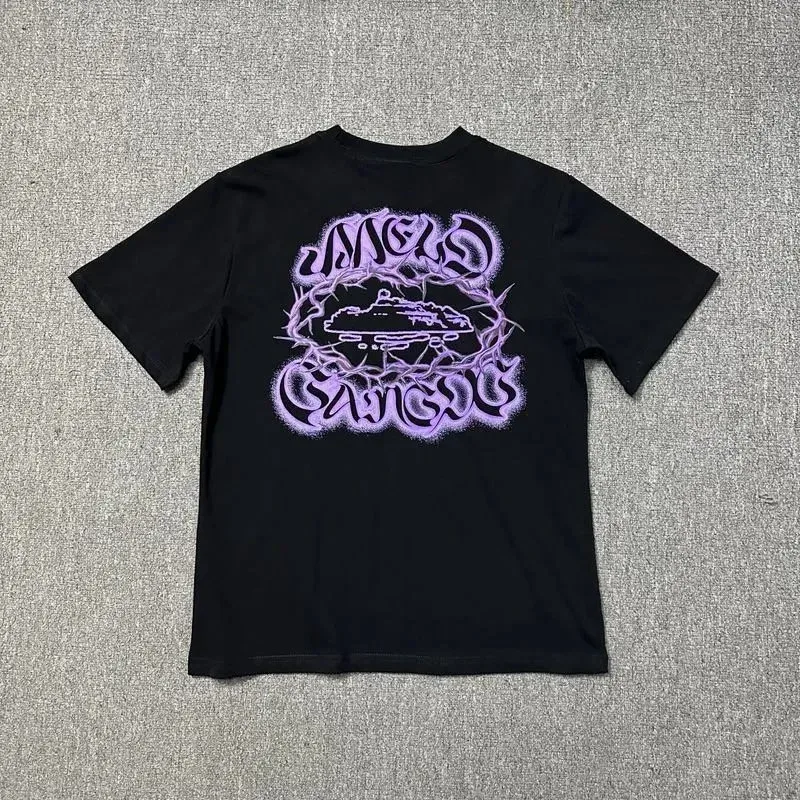 Other Black 'ANGELD CANYON' Graphic T-Shirt Black - 1