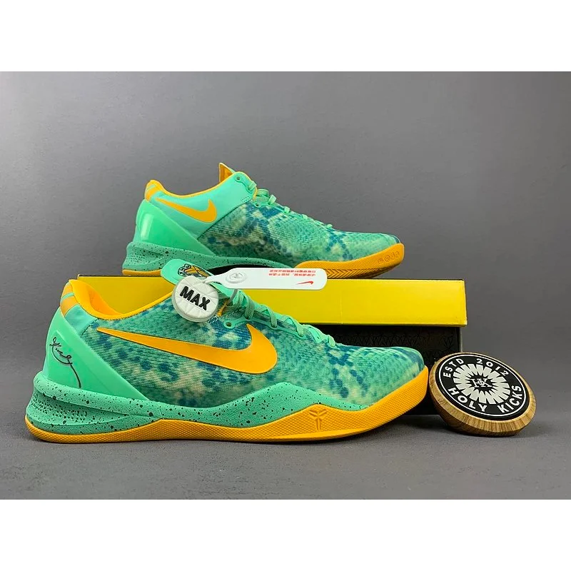 Nike Nike Kobe 8 'Holy Grail' Green/Yellow Sneakers Green