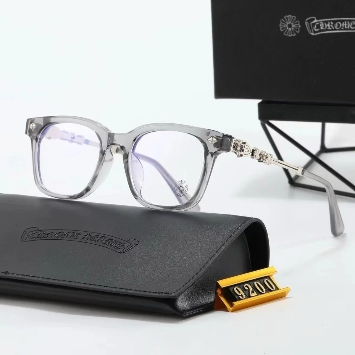 Chrome Hearts Chrome Hearts CH Cross 9200 Grey Eyewear Grey