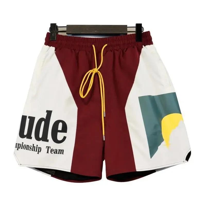 Other Unisex Colorblock 'Championship Team' Shorts Multicolor - 1