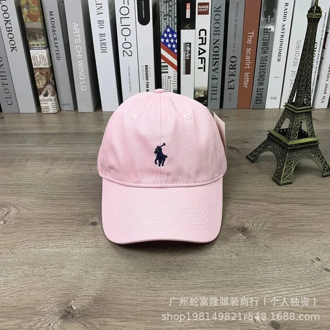 Polo Ralph Lauren Polo Ralph Lauren Pink Pony Cap Baseball Hat Pink - 1