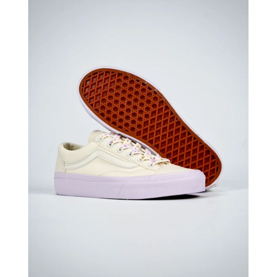 Vans Vans Old Skool Lilac/White Sneakers White - 1