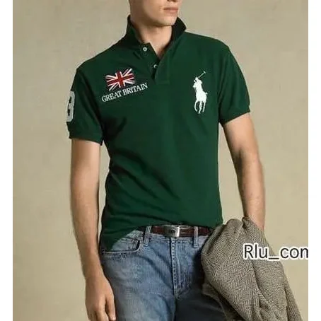 Polo Ralph Lauren Polo Ralph Lauren Big Pony UK-green Polo Shirt Green - 1