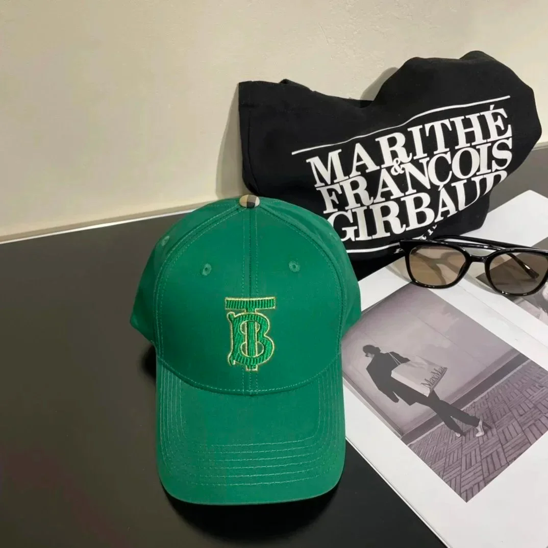 Burberry Burberry TB Monogram Green Baseball Cap Green