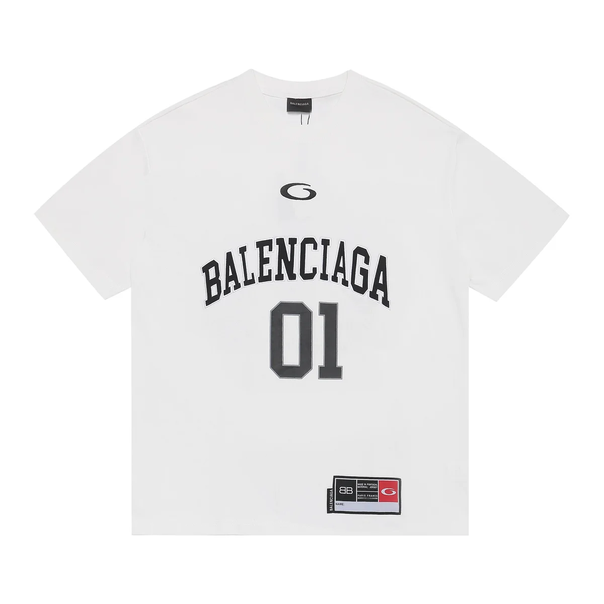 Balenciaga Balenciaga '01' White T-Shirt White - 1