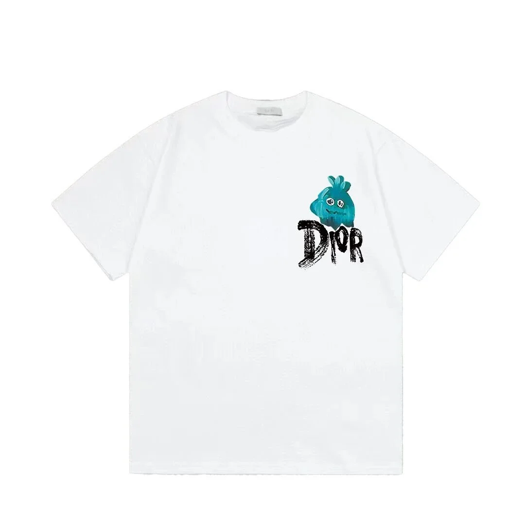 Dior Dior White Dior Monster T-Shirt White - 1
