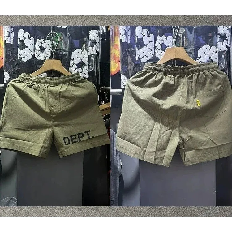 Gallery Dept. Gallery Dept. DEPT. Olive Shorts Multicolor - 1