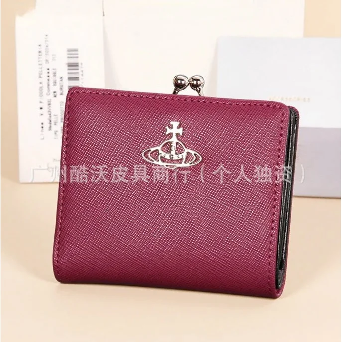 Vivienne Westwood Vivienne Westwood Orb Rose Red Bifold Wallet Pink