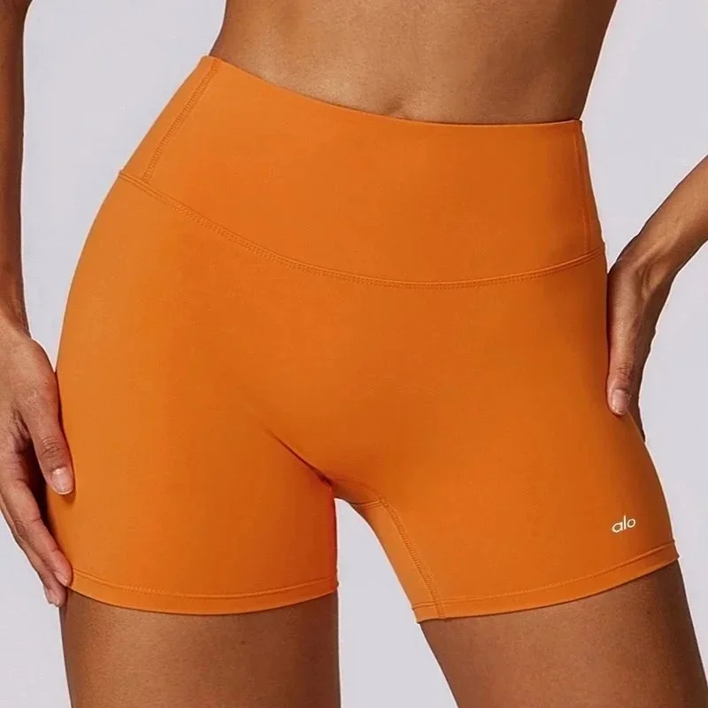 Alo Yoga Alo伯爵橙运动短裤 Orange - 1