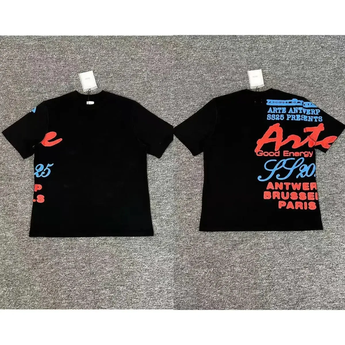Other Black Arte SS25 Good Energy T-Shirt ART-209 Black - 1
