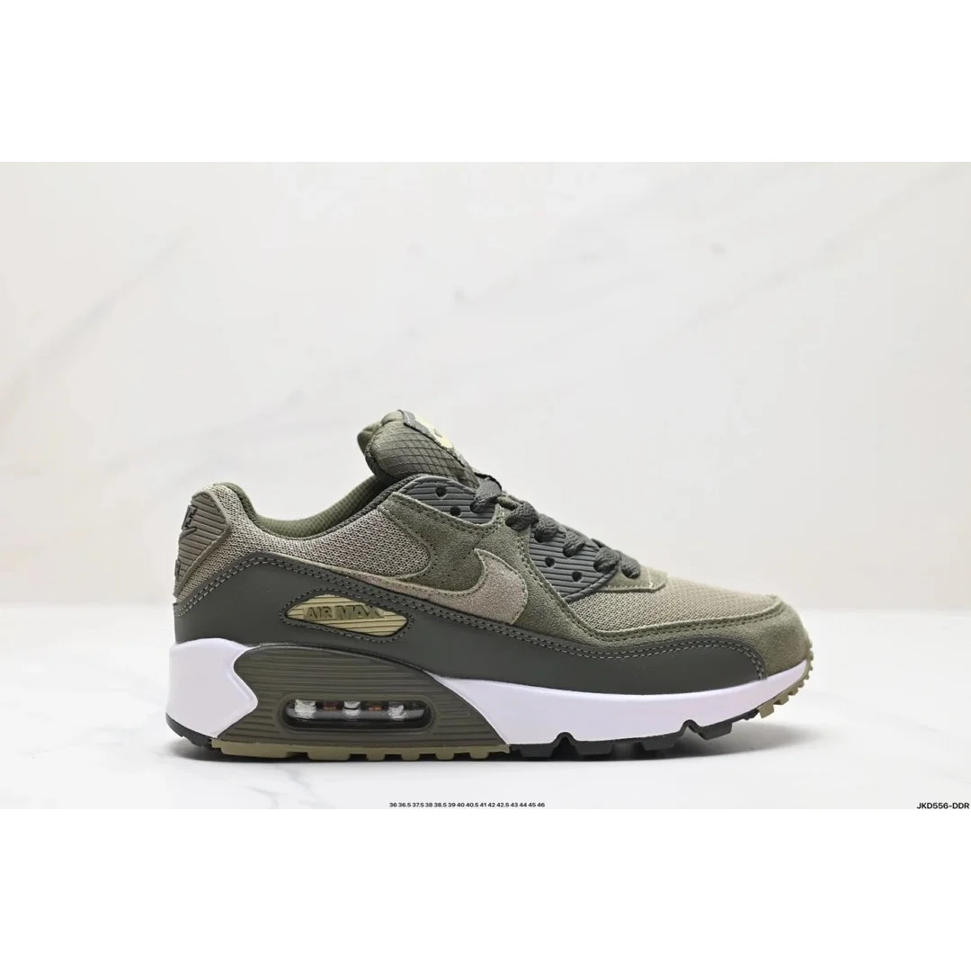 Nike Nike Air Max 90 Olive Green/White Sneaker Green