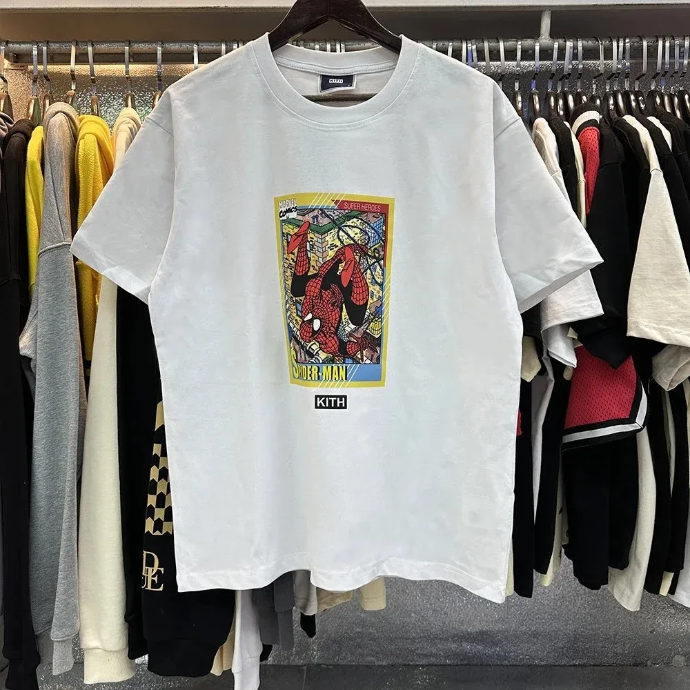 Kith Kith Spider-Man White T-Shirt White - 1