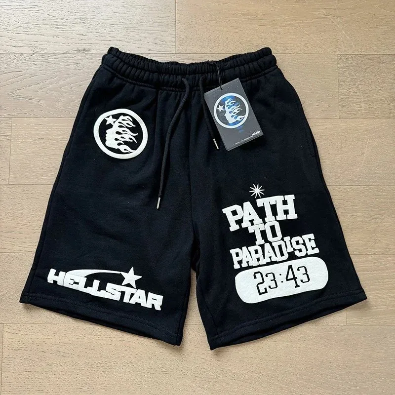 Hellstar Hellstar Path to Paradise Black Shorts Black - 1