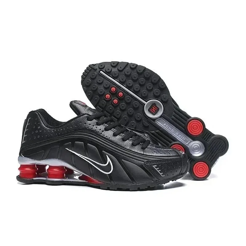 Nike Nike Shox R4 Triple Black Sneakers Black - 1