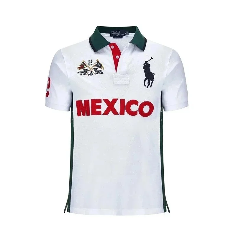 Polo Ralph Lauren Polo Ralph Lauren Mexico Polo Shirt White/Red White - 1