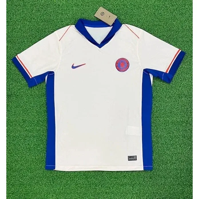 Nike Nike White/Blue/Red Soccer Jersey White