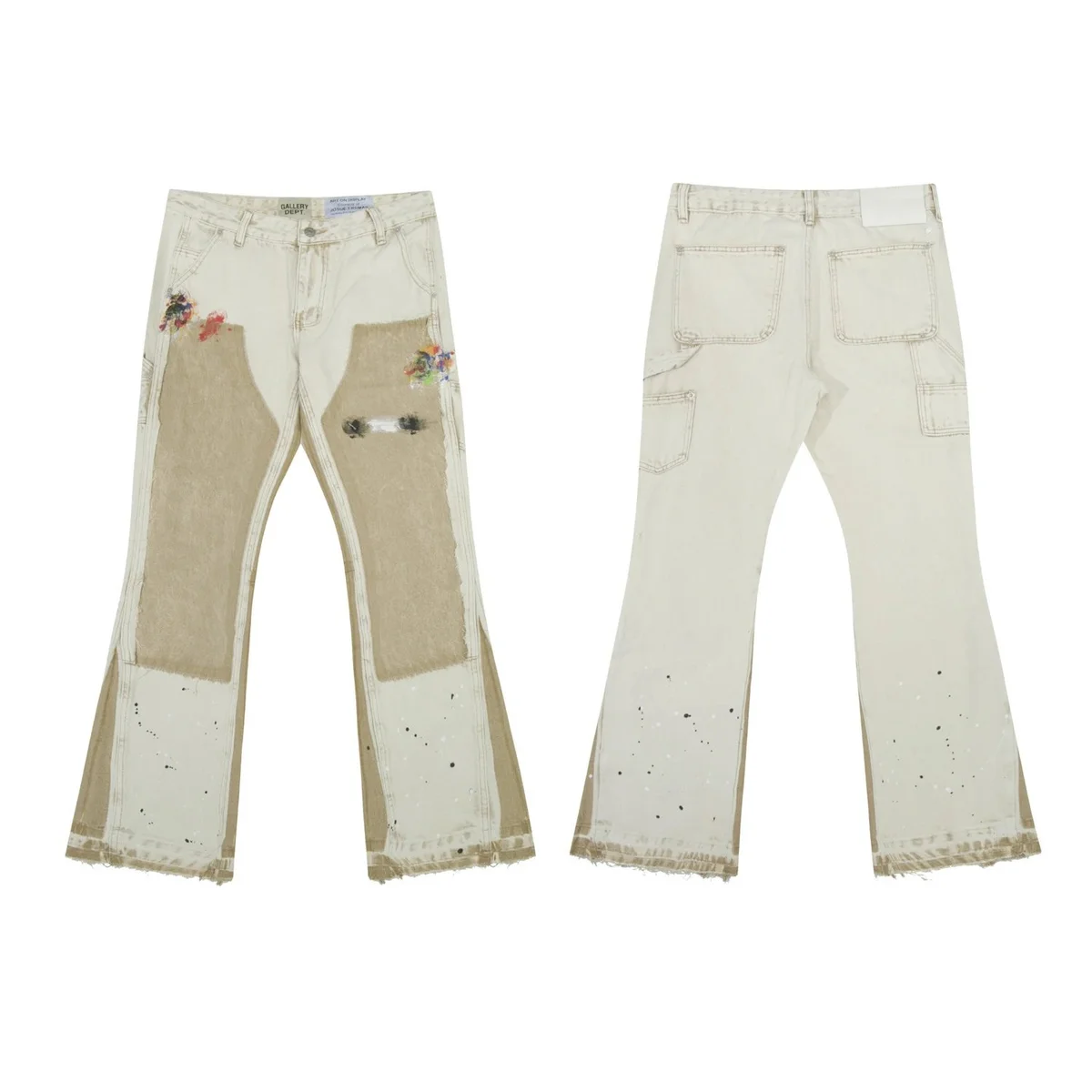 Gallery Dept. Gallery Dept. Art That Kills 653 Khaki Jeans Beige - 1