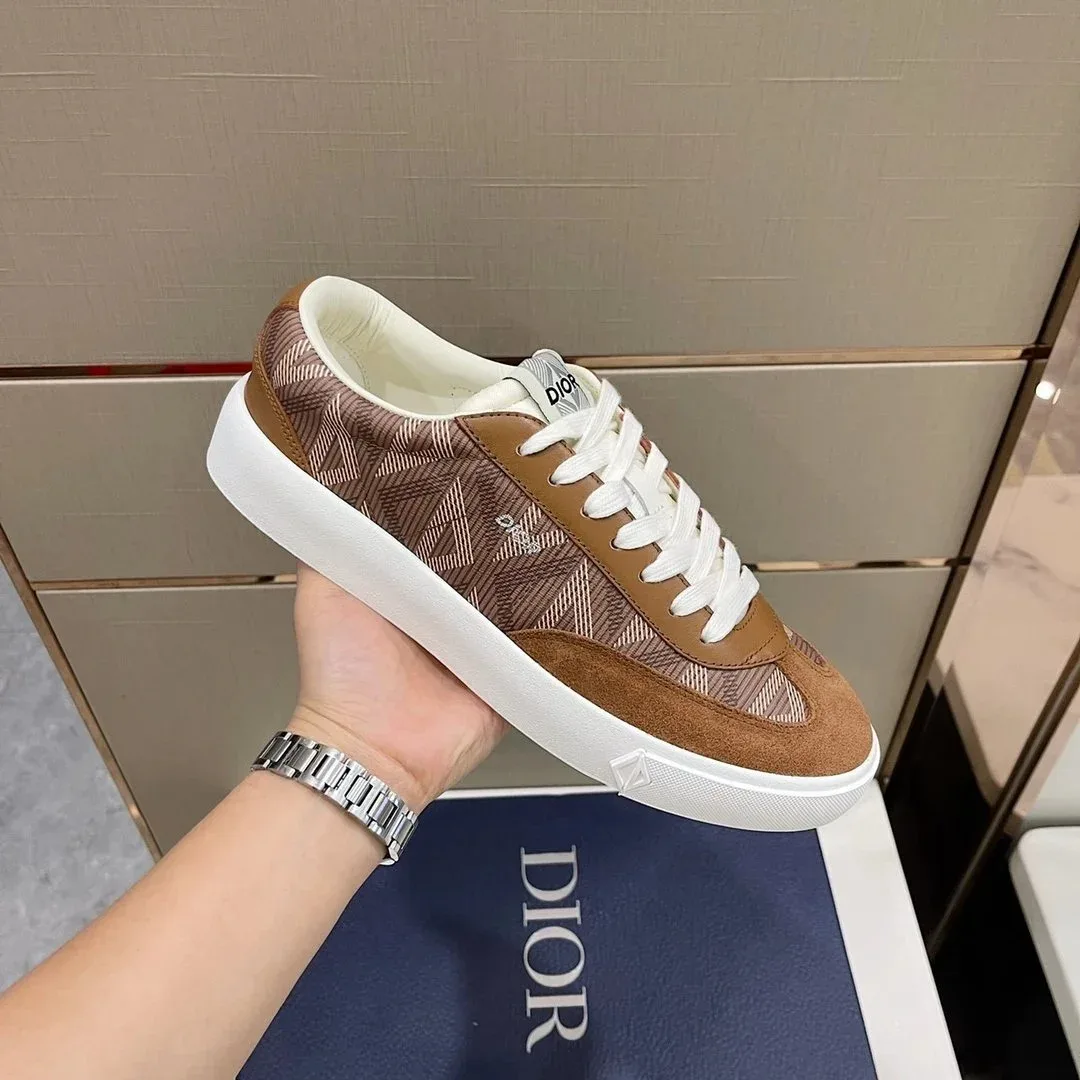 Dior Dior B23 Brown/Beige/White Sneakers Brown
