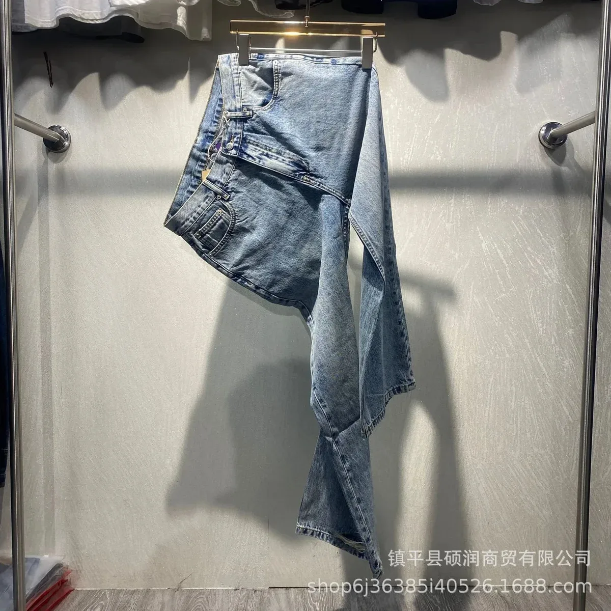 Other Sky Blue Relaxed Fit Denim Jeans Blue - 1