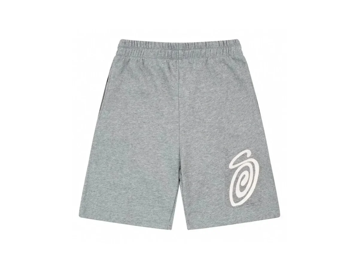 Other Gray Spiral Logo Sweat Shorts Grey - 1