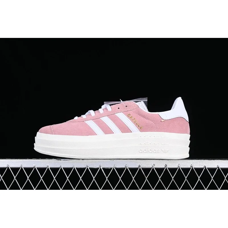 Adidas Adidas Gazelle Pink White Sneakers Pink - 1