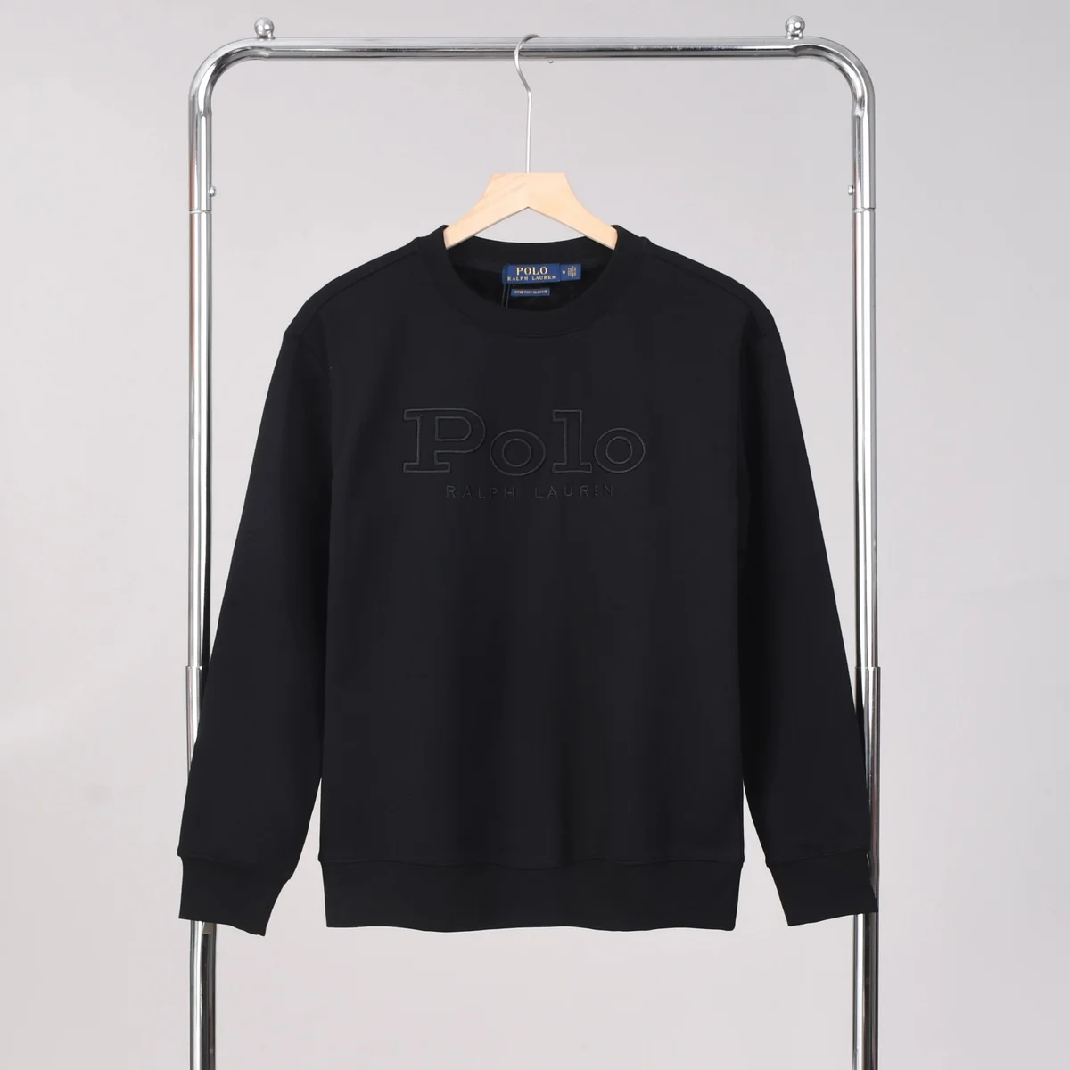 Polo Ralph Lauren Polo Ralph Lauren Polo Embroidered Black Sweatshirt Black - 1