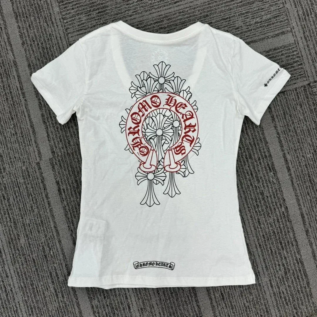 Chrome Hearts Chrome Hearts CH Cross White T-Shirt White - 1