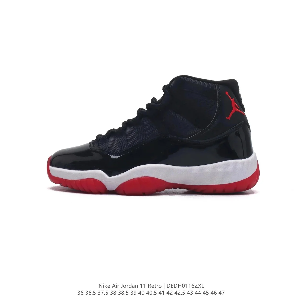 Jordan Jordan Air Jordan 11 Retro Black/Red Sneakers Black
