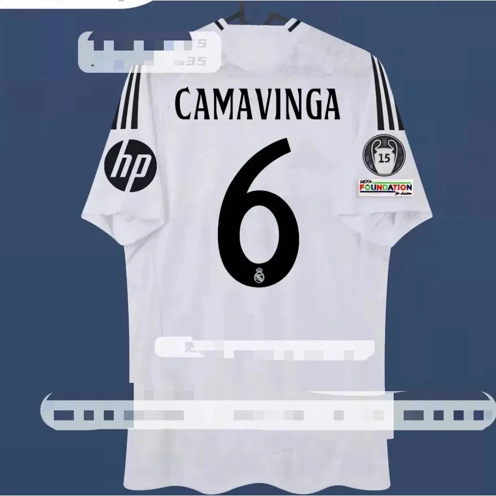 Other White Camavinga 6 Real Madrid Jersey White - 1