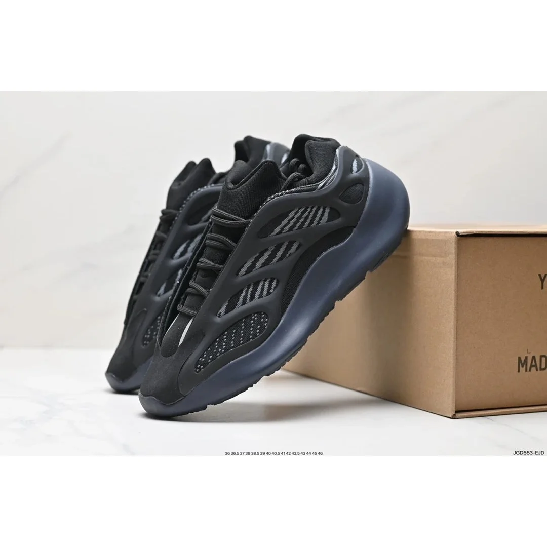 Adidas Adidas Yeezy 700 Black Blue Sneakers Black - 1