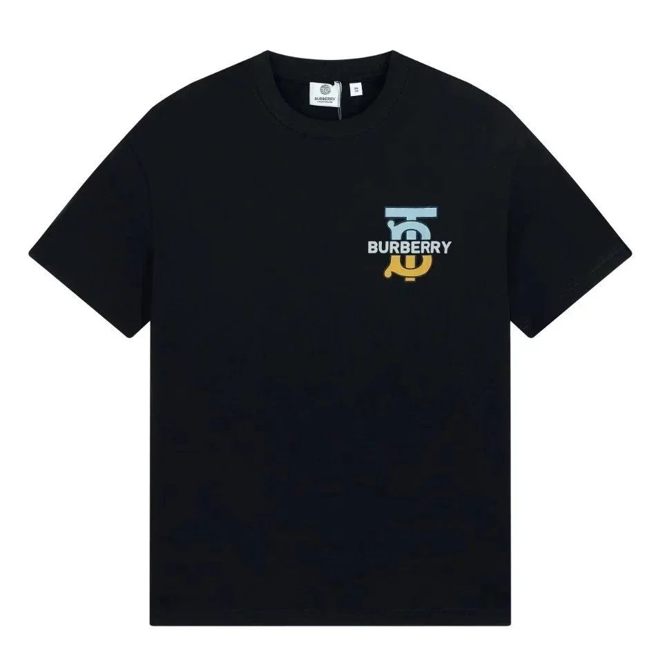 Burberry Burberry TB Monogram Black T-Shirt Black - 1
