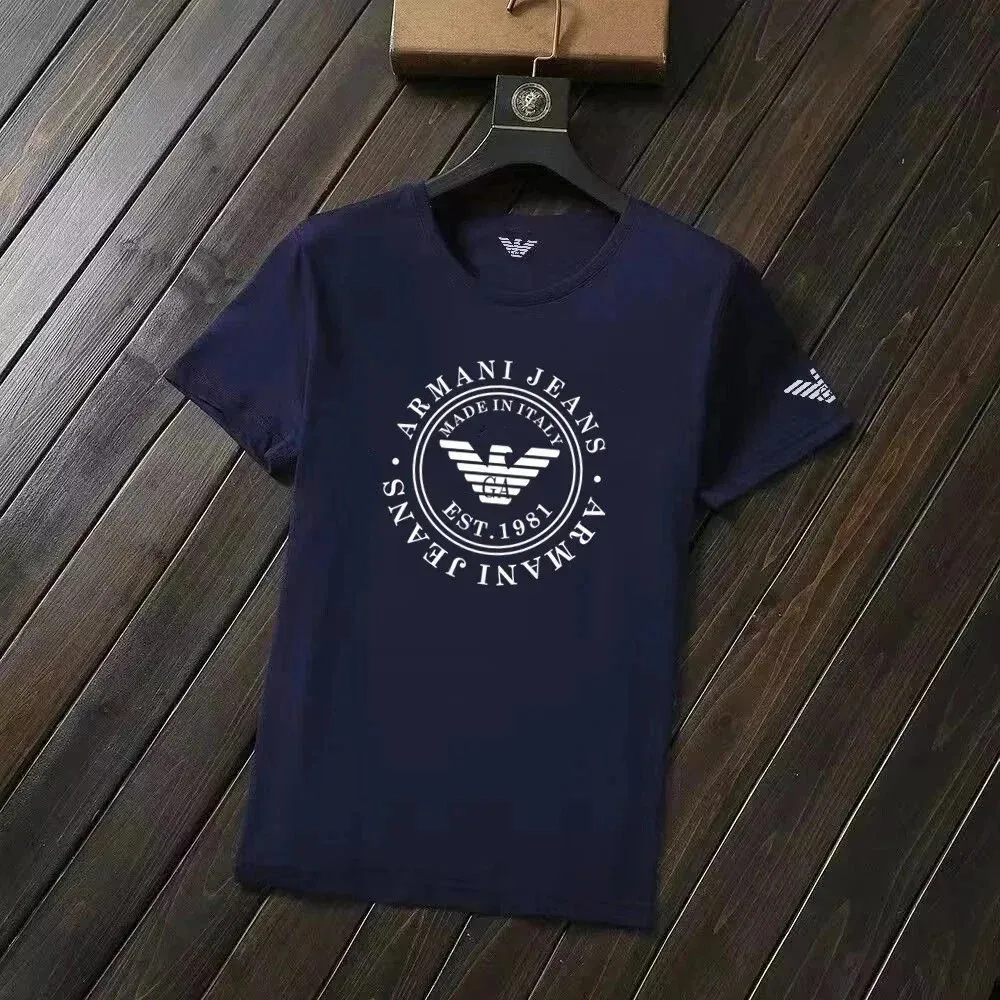 Armani Jeans Armani Jeans Classic Logo T-Shirt Navy Navy