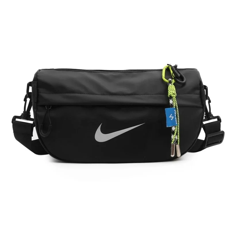 Nike Nike Black Swoosh Waist Bag Black - 1