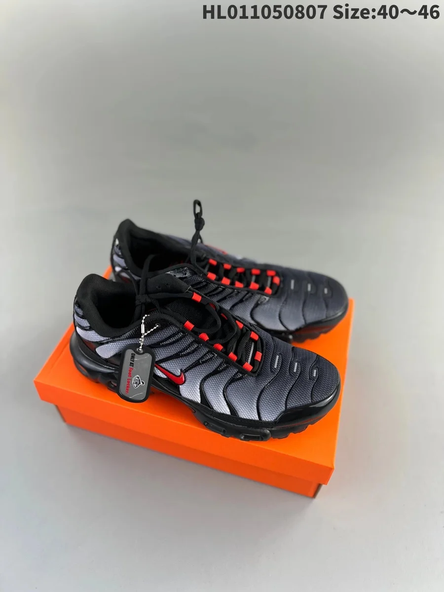 Nike Nike Air Max Tuned Max Black Grey Red Sneakers Black - 1