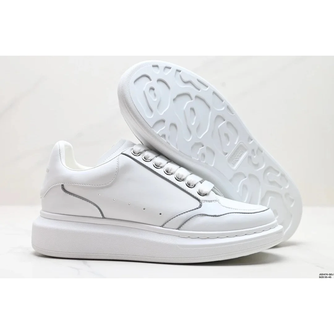 Alexander McQueen Alexander McQueen Oversized Triple White Sneakers White