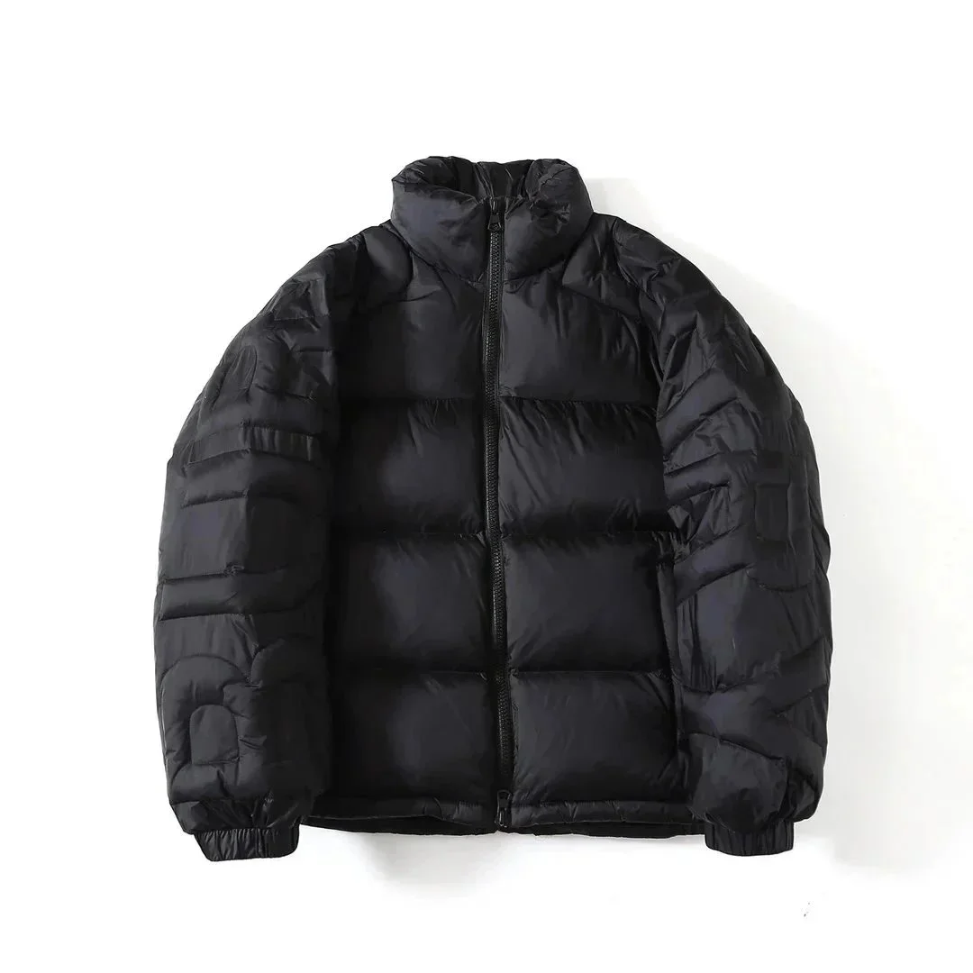 Other Black Puffer Parka Winter Coat Black - 1