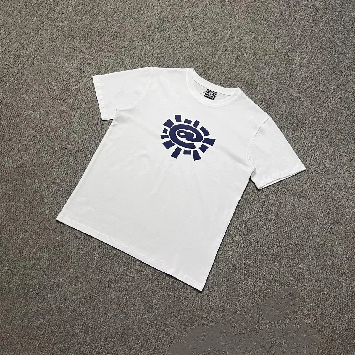 Purple Brand Purple Brand P001 White/Blue T-Shirt White - 1