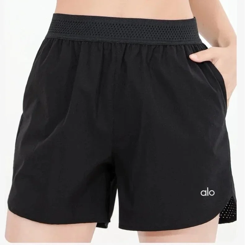 Alo Yoga Alo Yoga Shorts Black Starry Night Athletic Black - 1