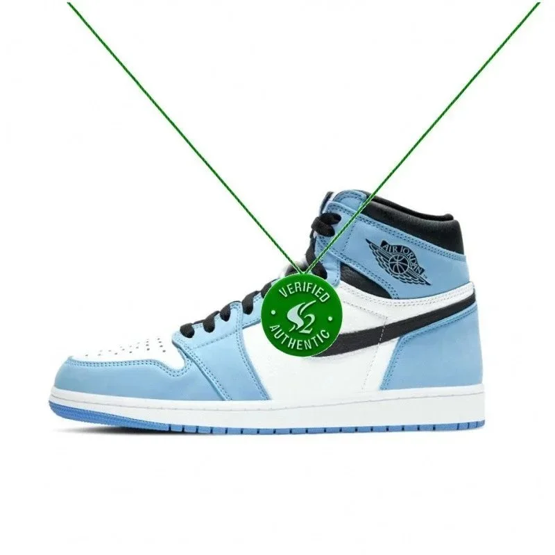 Jordan Air Jordan 1 University Blue Sneakers Blue - 1
