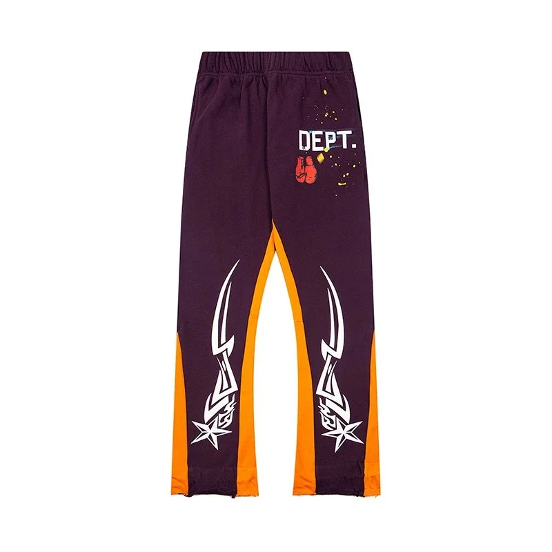 Gallery Dept. Gallery Dept. Art That Kills Department Sweatpants Purple/Orange Purple - 1