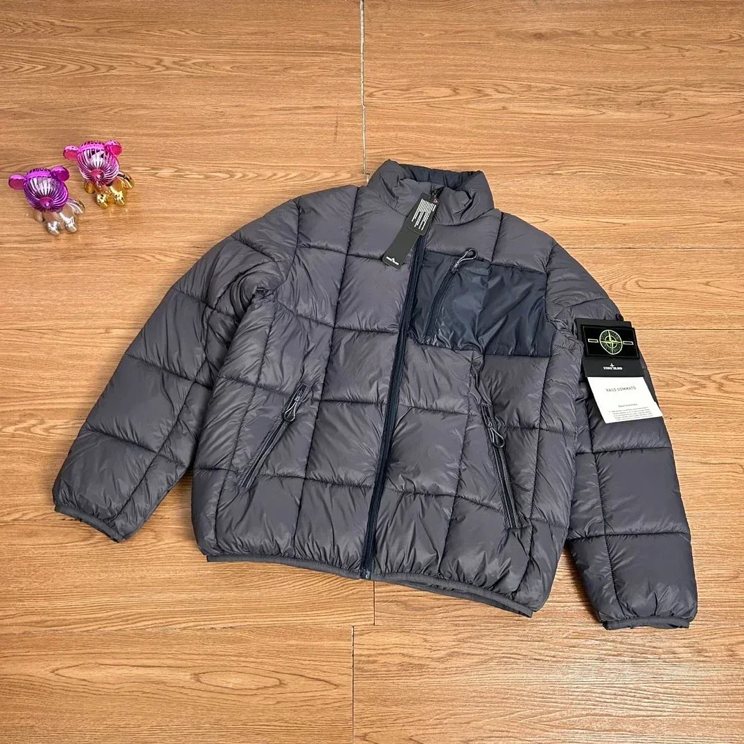 Stone Island Stone Island Shadow Project Raso Gommato Black Parka Black