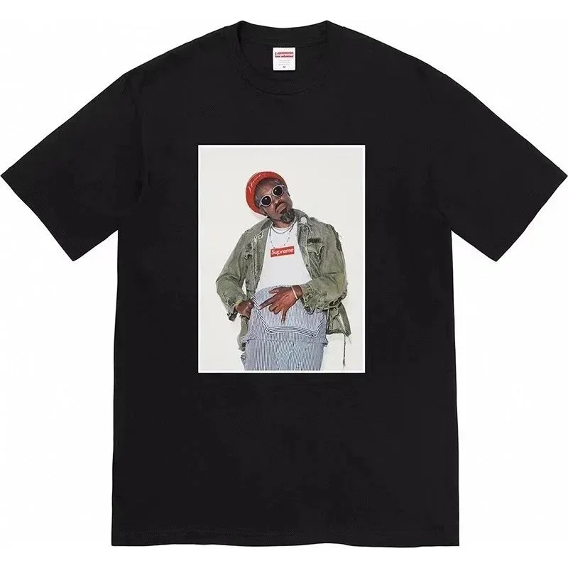 Supreme Supreme Supreme Photo Print Black T-Shirt Black