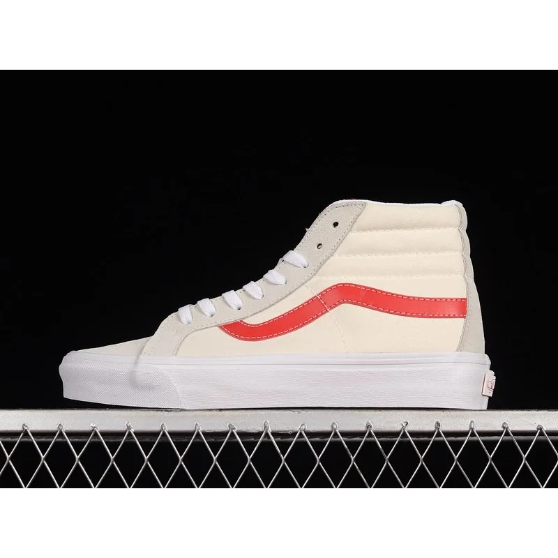 Vans Vans Sk8-Hi Sail/Red Sneakers White