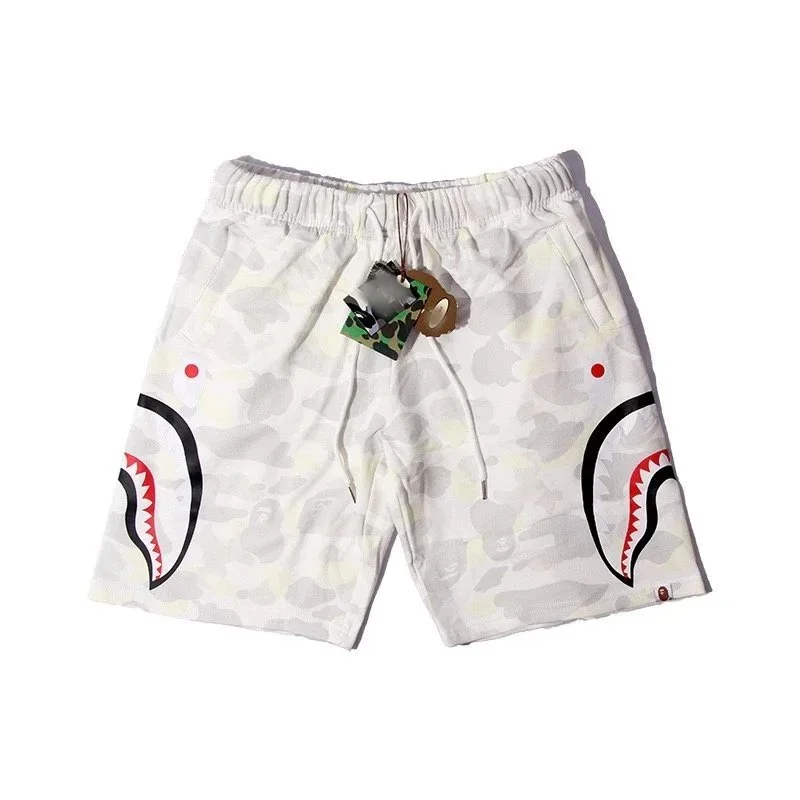A Bathing Ape A Bathing Ape BAPE STA ABC Camo Shorts White - 1