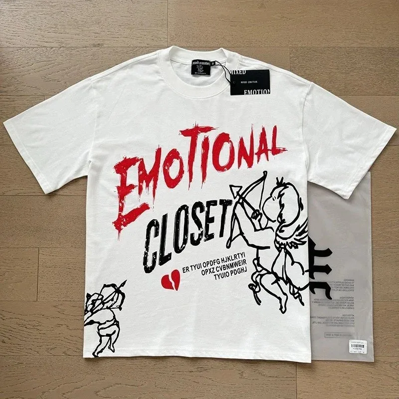 Other Emotional Closet White Red T-Shirt White - 1