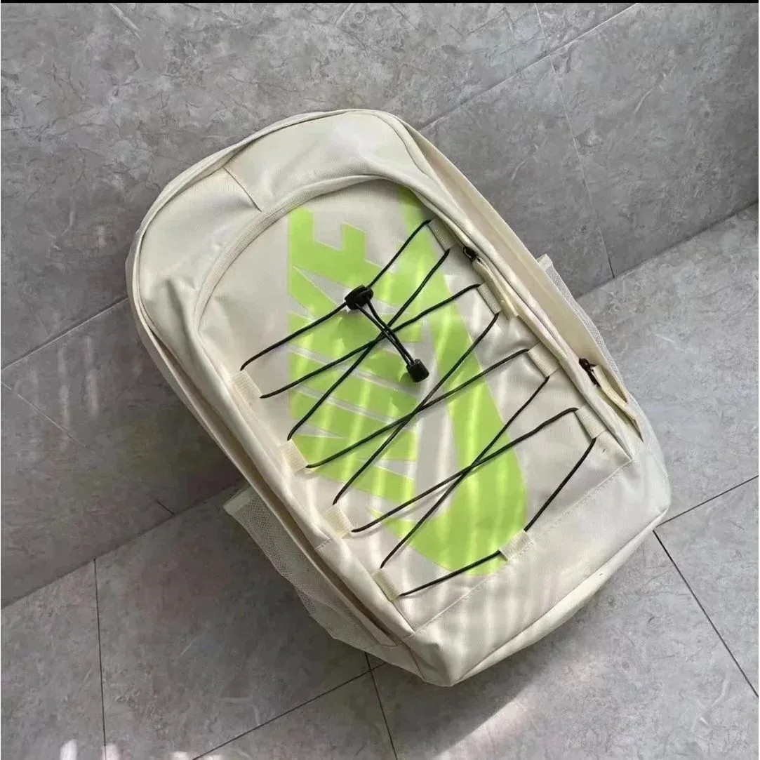 Nike Nike Cream/Green Swoosh Backpack Cream