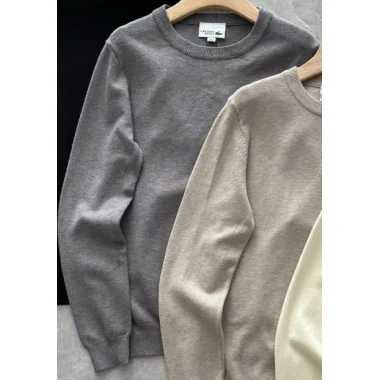 Other A-3 Grey Crewneck Sweater Grey - 1