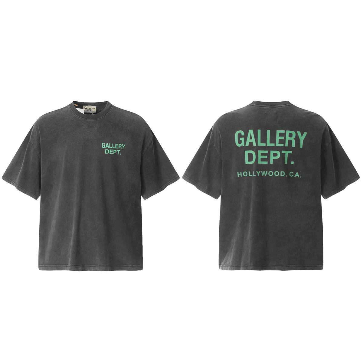 Gallery Dept. Gallery Dept. Hollywood CA T-Shirt Black - 1