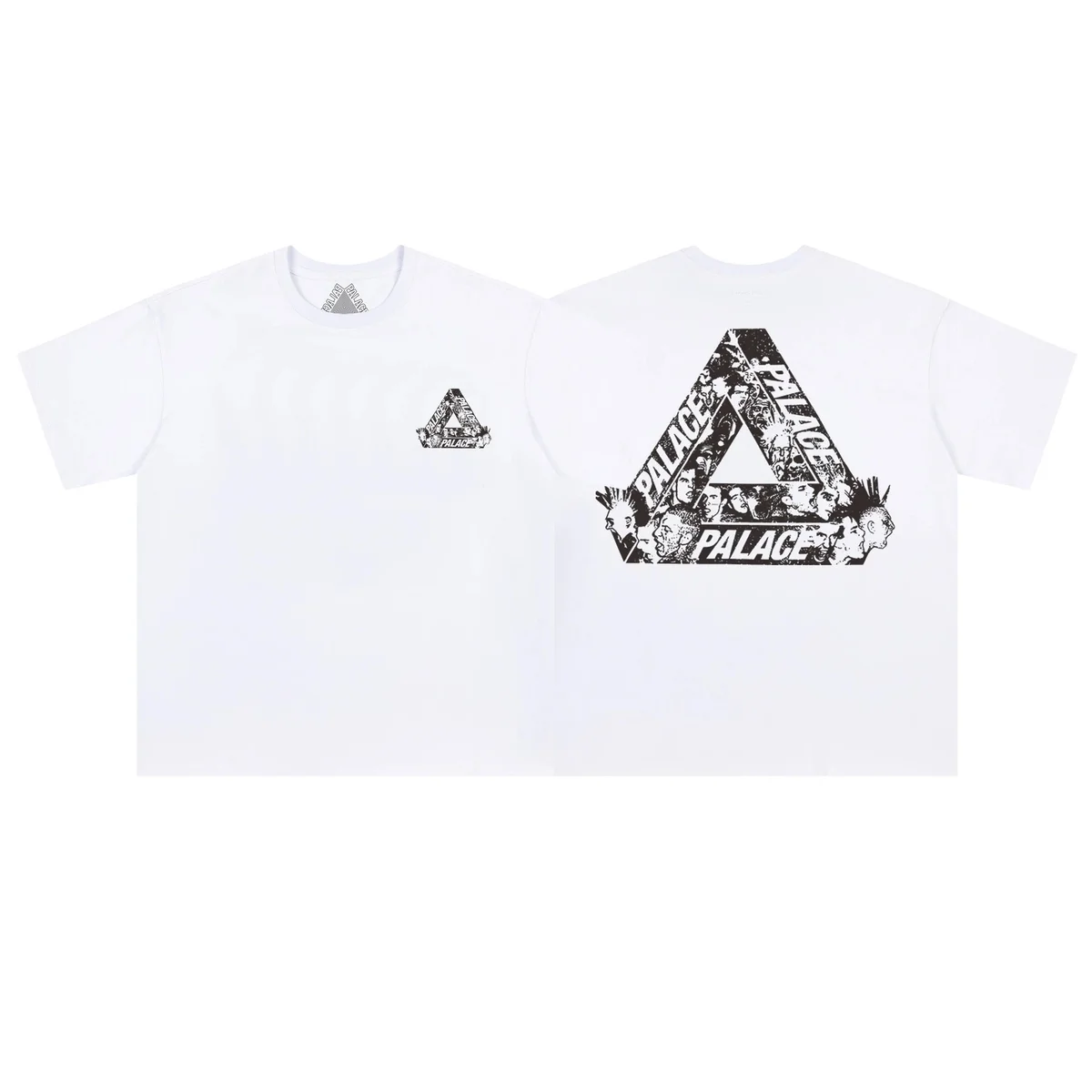 Palace Palace Tri-Logo White T-Shirt White - 1