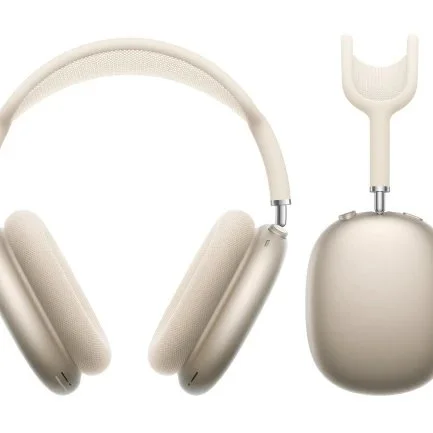 Apple Apple AirPods Max Starlight Metal Headphones Silver - 1